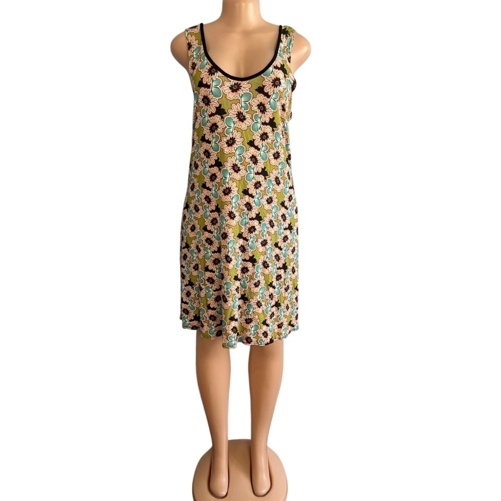 Salaam Floral Sleeveless Knee Length Dress